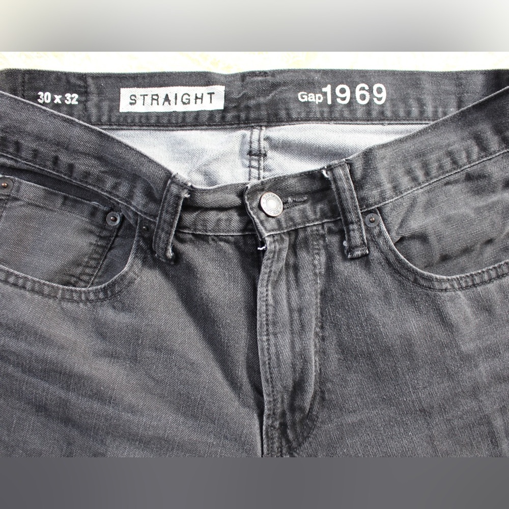 30x32 1969 Gap black jeans